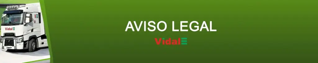 aviso legal vidal